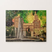 Surreal Washington Square park, NYC Jisaw Puzzle Legpuzzel (Horizontaal)