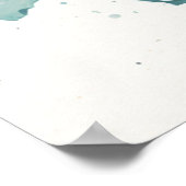 Surreal Waterverf Illustration Poster (Hoek)