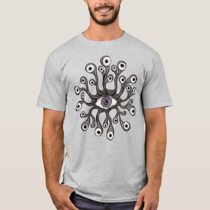 Surreal Weirdcore Oogtentakel Kunstwerk T-shirt