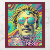 SURREAL WIJN ETIKET (Enkel label)