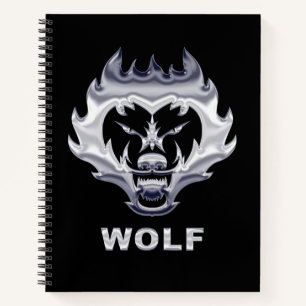Surreal Wolf Notitieboek