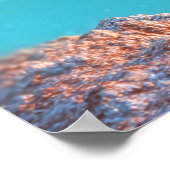 Surreal Woman with Palm Tree Poster (Hoek)