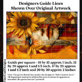 Surreal Woman & Zonnebloem Collage DS7L Decoupage Tissuepapier