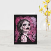 Surreal Zombie Kaart (Gele Bloem)