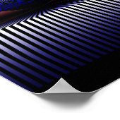 Surrealisme Abstracte digitale kunst Poster (Hoek)