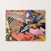 Surrealisme Art Faces Puzzel (Horizontaal)