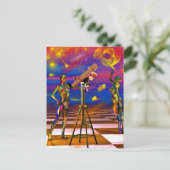 Surrealisme Art Series Briefkaart (Staand voorkant)