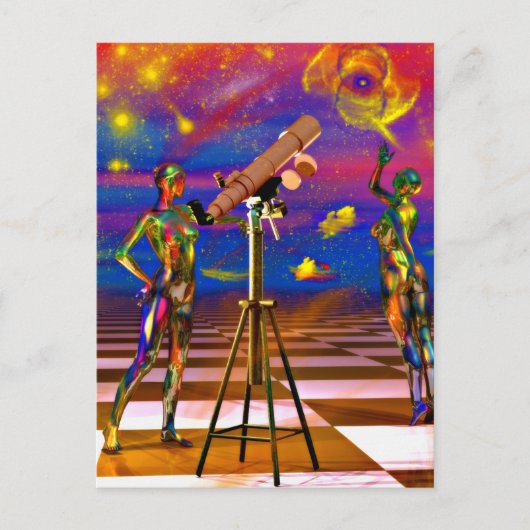 Surrealisme Art Series Briefkaart (Voorkant)