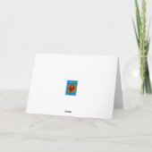 Surrealisme Circle wenskaart Kaart (Achterkant)