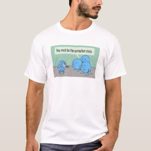 Surrealisme Cirkel wit shirt