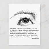 Surrealisme gedefinieerd briefkaart (Voorkant)