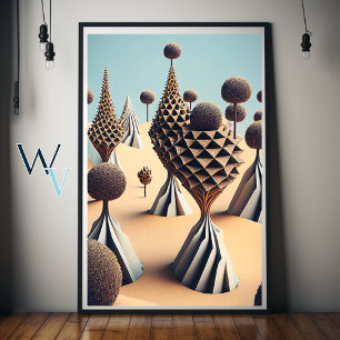 Surrealisme Licht Poster