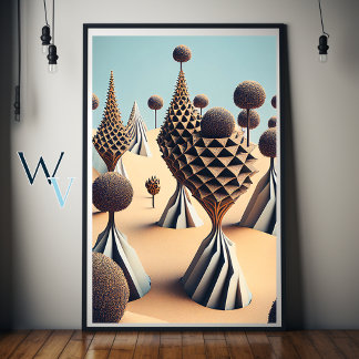 Surrealisme Licht Poster