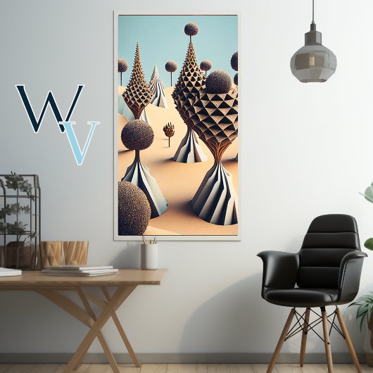 Surrealisme Licht Poster