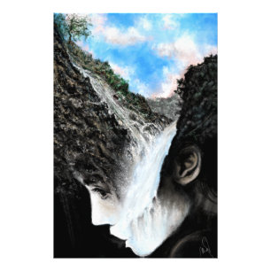 Surrealisme Poster over de Menselijke Natuur