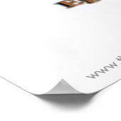 Surrealist Egg, Bacon & Cheese Bagel Poster (Hoek)