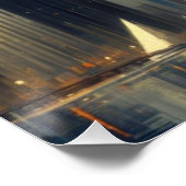 Surrealist Space Man Perfect Poster (Hoek)