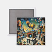 Surrealista 22 magneet (Voorkant / Achterkant)