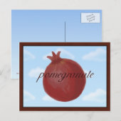 Surrealiste Pomegranate Briefkaart (Voorkant / Achterkant)