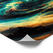 Surrealistic Art | A Galaxy Of Ocean Poster (Hoek)