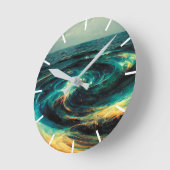 Surrealistic Art | A Galaxy Of Ocean Ronde Klok (Hoek)