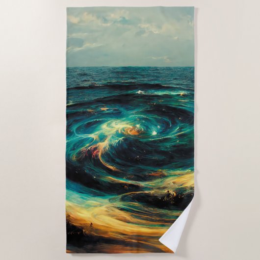 Surrealistic Art | A Galaxy Of Ocean Strandlaken (Voorkant)