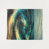 Surrealistic Art | A Galaxy Of Ocean Wandkleed (Voorkant (horizontaal))
