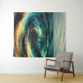 Surrealistic Art | A Galaxy Of Ocean Wandkleed (In Situ (horizontaal))