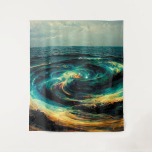 Surrealistic Art   A Galaxy Of Ocean Wandkleed