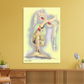 Surrealistisch Afbeelding Canvas Afdruk (Insitu (Woonkamer))