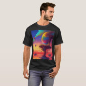 Surrealistisch artistiek t-shirt (Voorkant volledig)