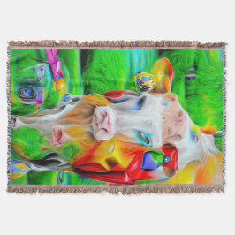 Surrealistisch Boerderij Art Deken