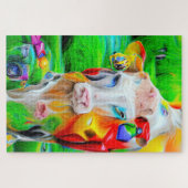 Surrealistisch Boerderij Art Legpuzzel (Horizontaal)