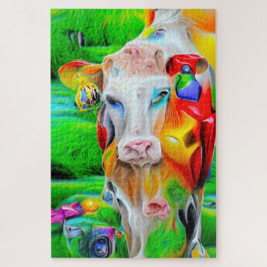 Surrealistisch Boerderij Art Legpuzzel (Verticaal)
