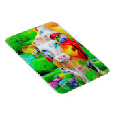 Surrealistisch Boerderij Art Magneet (Rechterzijde)