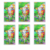 Surrealistisch Boerderij Art Sticker (Voorkant)