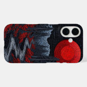 Surrealistisch boslandschap Case-Mate iPhone case (Achterkant (horizontaal))