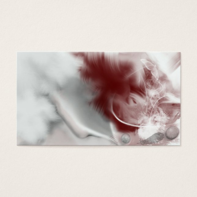 Surrealistisch Business Kaart Design (Voorkant)