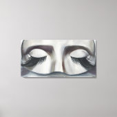 Surrealistisch carnaval masker hedendaagse kunst a canvas afdruk (Voorkant)