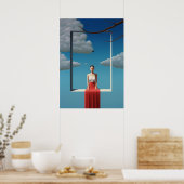 Surrealistisch Dreamscape Poster van Rafal Olbinsk (Keuken)