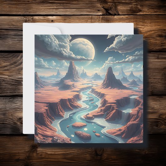 Surrealistisch etherisch landschap | magische were