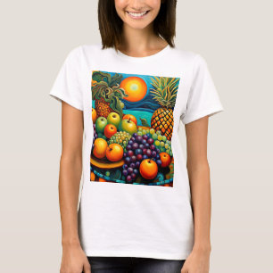 Surrealistisch fruit 4 t-shirt