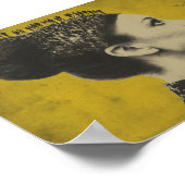 Surrealistisch haar met kleine mensen poster (Hoek)