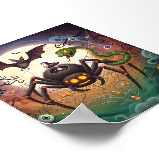 Surrealistisch Halloween Poster (Hoek)