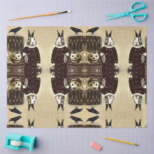 Surrealistisch  Halloween-weefselpapier Tissuepapier (Craft)