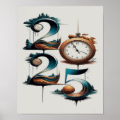 surrealistisch jaar poster (Voorkant)