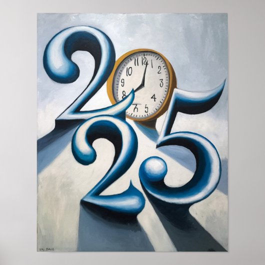 surrealistisch jaar poster (Voorkant)