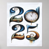 surrealistisch jaar poster (Voorkant)