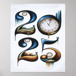 surrealistisch jaar poster