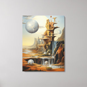 Surrealistisch Landschap Canvas Kunst